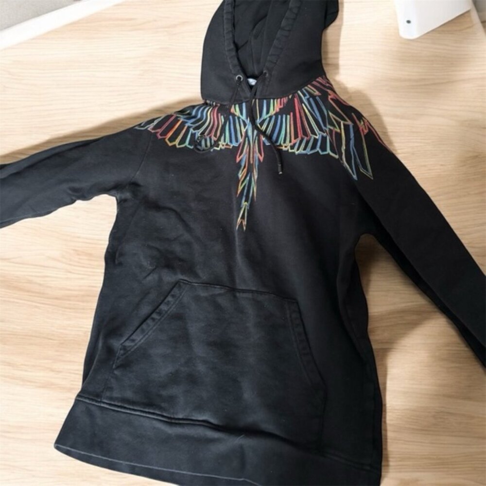 Marcelo Burlon County of Milan Black Hoodie